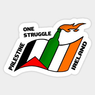 Free Palestine - Free Ireland Sticker